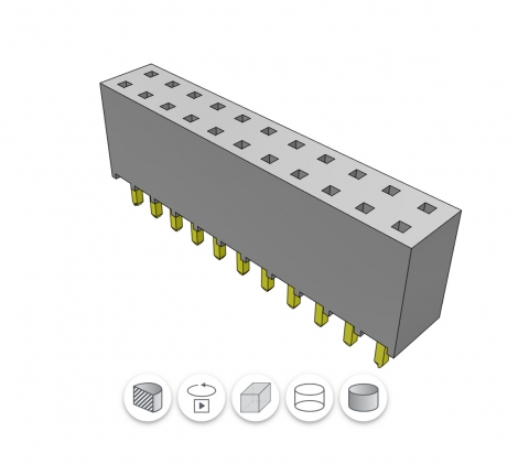 SSQ-111-01-G-D Разъем Samtec
