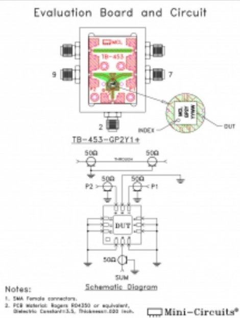 TB-453-GP2Y1+ | Mini Circuits | Ответвитель