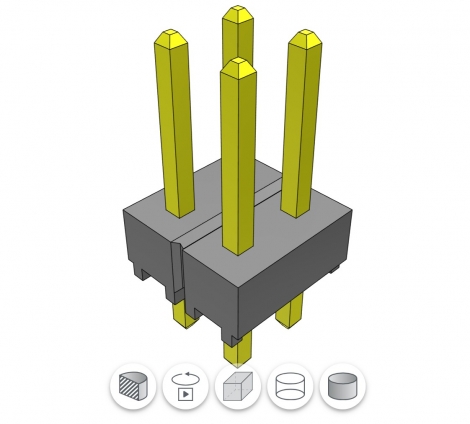 TSW-102-07-G-D Клемма