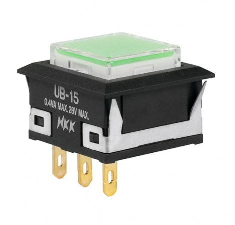 UB16NBKW01N-F
SWITCH PUSHBUTTON SPDT 5A 125V | NKK Switches | Кнопка