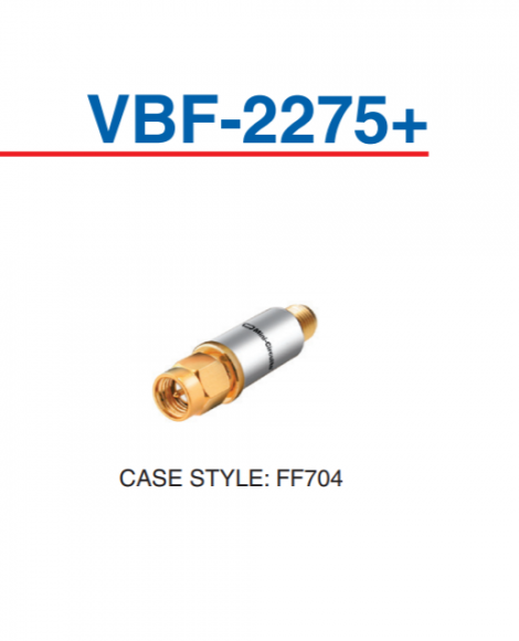 VBF-2275+ | Mini Circuits | фильтр
