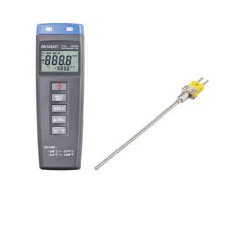 VOLTCRAFT PL-120 T1 Измеритель -200 - +1372 град. Датчик-Typ K, J