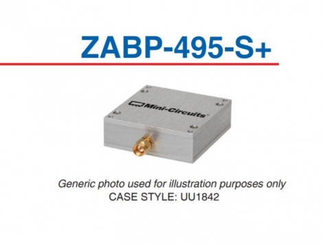 ZABP-495-S+ | Mini Circuits | Фильтр