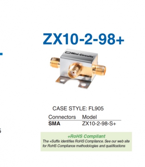 ZX10-2-98-S+ | Mini Circuits | Сплиттер