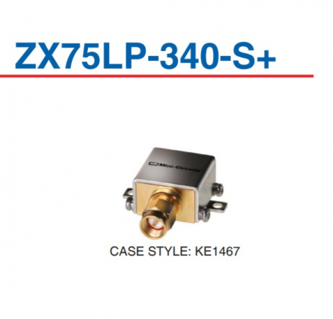 ZX75LP-340-S+ | Mini Circuits | Фильтр низких частот