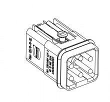 09120052634 | HARTING | вилка Han Q5/0