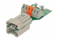 09120062695 | HARTING | Han Brid-Wandd.+ Cu-B Sti-c(G) LP-Klemme