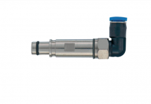 09140007354 | HARTING | Pneum. contact metal OD 4mm male angled