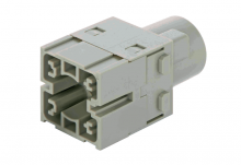 09140013004 | HARTING | Han 300A crimp module, male