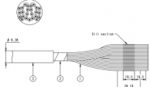 09180257008 кабель пл.тр-25к.