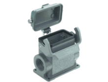 09300102297 | HARTING | Han B Base Surface HC 1 Lever Metal Cove