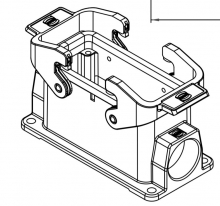 09300161230 | HARTING | кожух блочный 16В