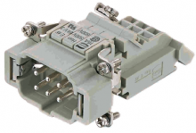 09330064625 | HARTING | Han E AV 6 Pos. Male Terminal Block Left