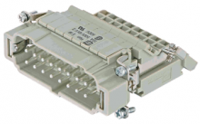09330164636 | HARTING | Han E AV 16 Pos. M Insert Term. Block Ri