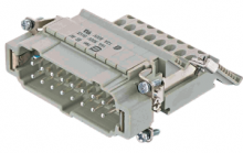 09330164639 | HARTING | Han ES AV Pos. 16 Insert Term. Block rig