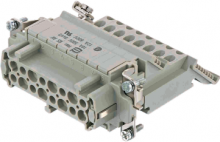 09330164729 | HARTING | Han ES AV Pos. 16 Insert Term. Block lef