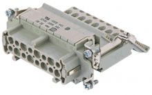 09330164739 | HARTING | Han ES AV Pos. 16 Insert Term. Block rig