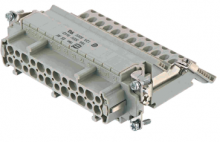 09340030201 | HARTING | Han HvE Base Surface LC 2 Levers 2 Entri