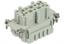 09340032716 | HARTING | Han HvES 3 Pos. F Insert Cage Clamp Term