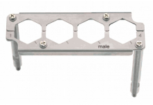 09400249913 | HARTING | Han 24 HPR EasyCon Frame Male 4XHC350