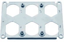 09400489806 | HARTING | Han 48HPR frame for 6XHC350A for male