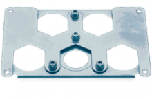 09400489809 | HARTING | Han 48HPR креп.рамка на 4к+земля, штырь