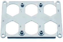 09400489906 | HARTING | Han 48HPR frame for 6XHC350A for female
