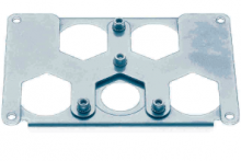 09400489909 | HARTING | Han 48HPR креп.рамка на 4к+земля, гнездо