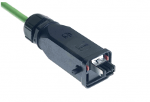 09451251100 | HARTING | Han3A RJ45 Cat5 plug 4p IDC, plastic