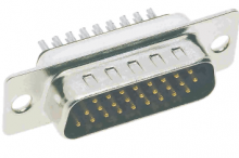 09561005615050 | HARTING | D SUB вилка 15к SOLDER CUP S4