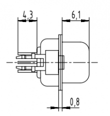 09563615712 | HARTING | D SUB HD MA STR 44P S4_4-40 NUT