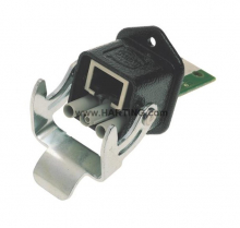 09573680500000 | HARTING | Han 3A M розетка блоч.Hybrid RJ45