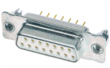 09641127226 | HARTING | DSUB 9 way Straight Female 470 SBClip3