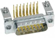 09641247223 | HARTING | D-Sub Filter 9 way RA Male 470 BLnut3