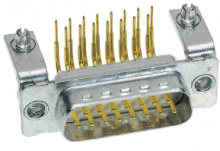 09641247242 | HARTING | 9 way RA вилка 3,9k BLnut4