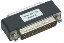 09643007210 | HARTING | M/F DSUB FILTER ADAPTER 25PIN 47PF