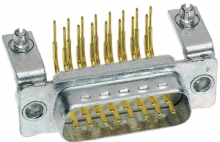 09643247212 | HARTING | 25 way RA Male 47 BLnut4