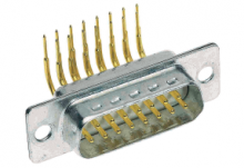 09643247230 | HARTING | 25 way RA Male 1k Wout