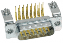 09643247243 | HARTING | DSUB 25 way RA Male 3,9k BLnut3