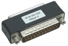 09644007220 | HARTING | M/F DSUB FILTER ADAPTER 37PIN 470PF