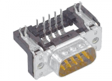 09651627813 | HARTING | вилка угл.DSUB 9к