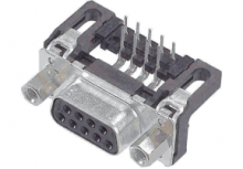 09661136600 | HARTING | DSUB SV FE SSDP ANG73-284 09P PL2 HOLE