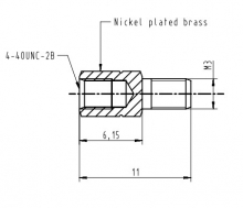 09670009974 крепеж DSUB