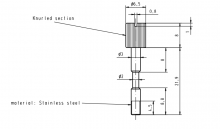 09670019978 | HARTING | винт с насечкой резьба UNC