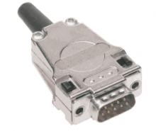 09670090322 | HARTING | Кожух D Sub метал. прямой ввод