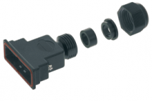 09670150439 | HARTING | D SUB IP 67 Top entry plastic hood 15 p