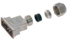 09670250539 | HARTING | Кожух, металлизированный, IP67 25p