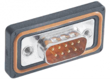 09675097658 | HARTING | D SUB IP 67 вилка угл. 9к.