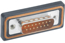 09675257615 | HARTING | D SUB вилка 25к пр S4 IP67 4-40