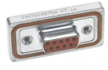 09676158758 | HARTING | D SUB IP 67 FE ANG_PCB_15P_S4_METAL FRAM